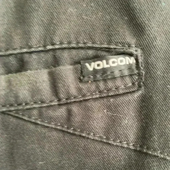 Volcom Vmonty Chino Black Shorts 29 - Picture 9 of 10